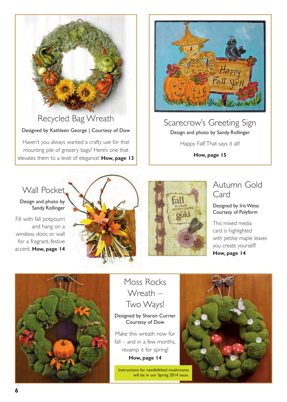 Craft & Home Projects Preview Pages