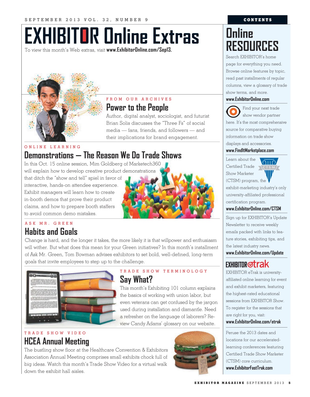 EXHIBITOR Magazine Preview Pages