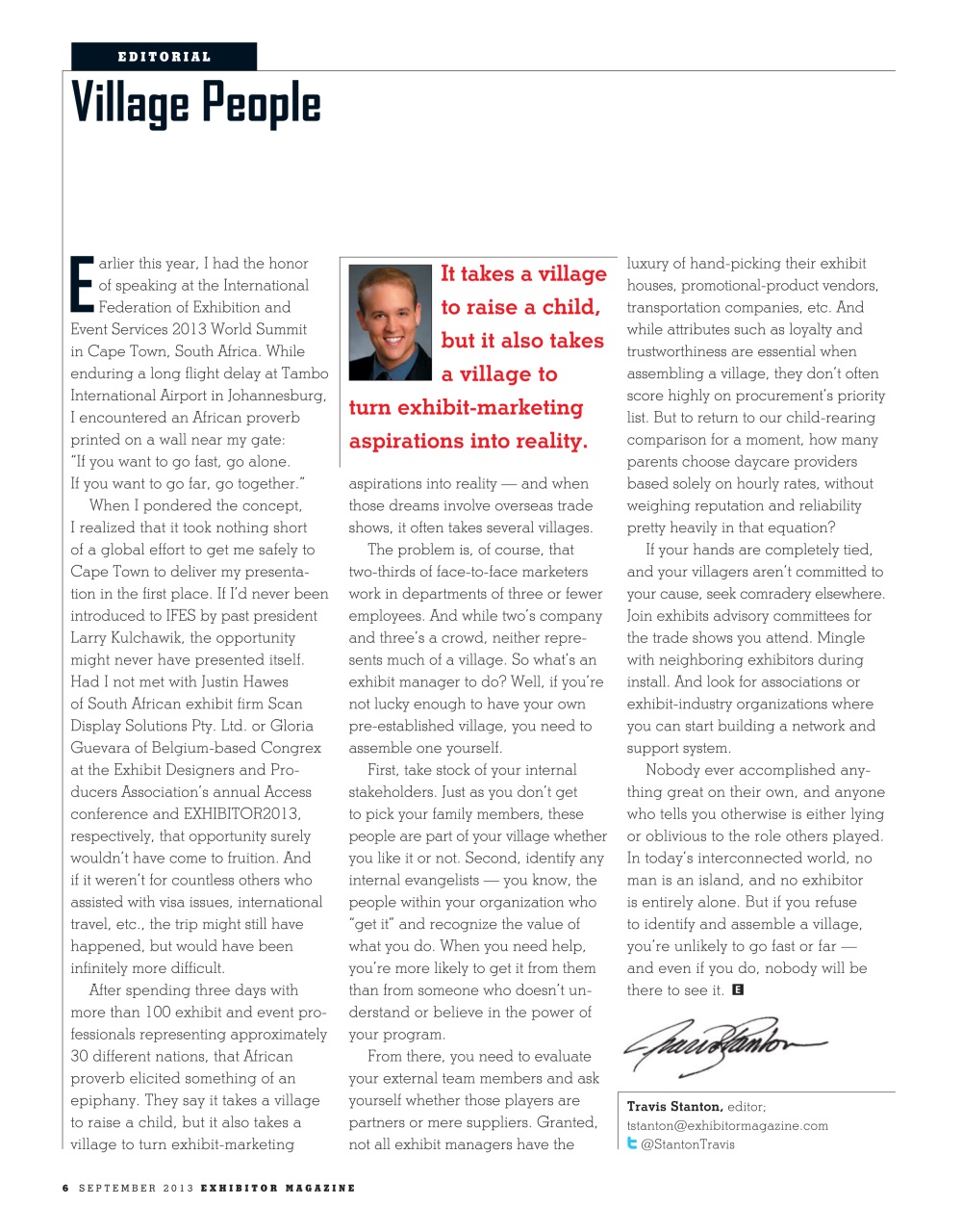 EXHIBITOR Magazine Preview Pages