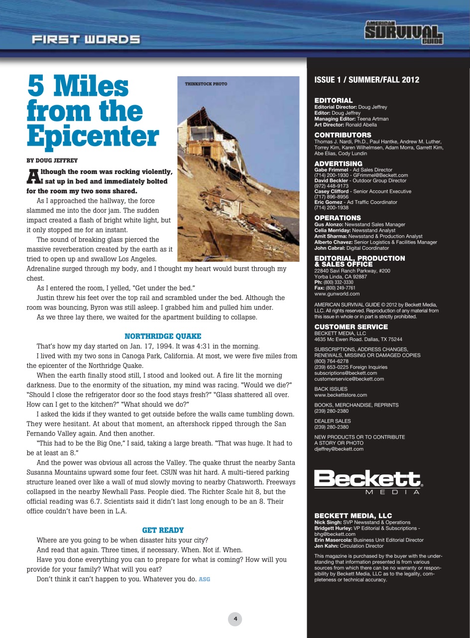 American Outdoor Guide: Boundless Preview Pages