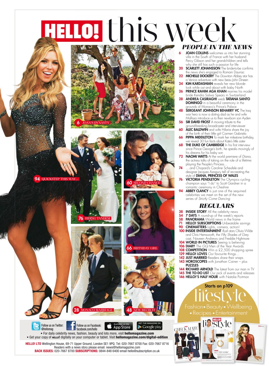 Hello! Magazine Preview Pages