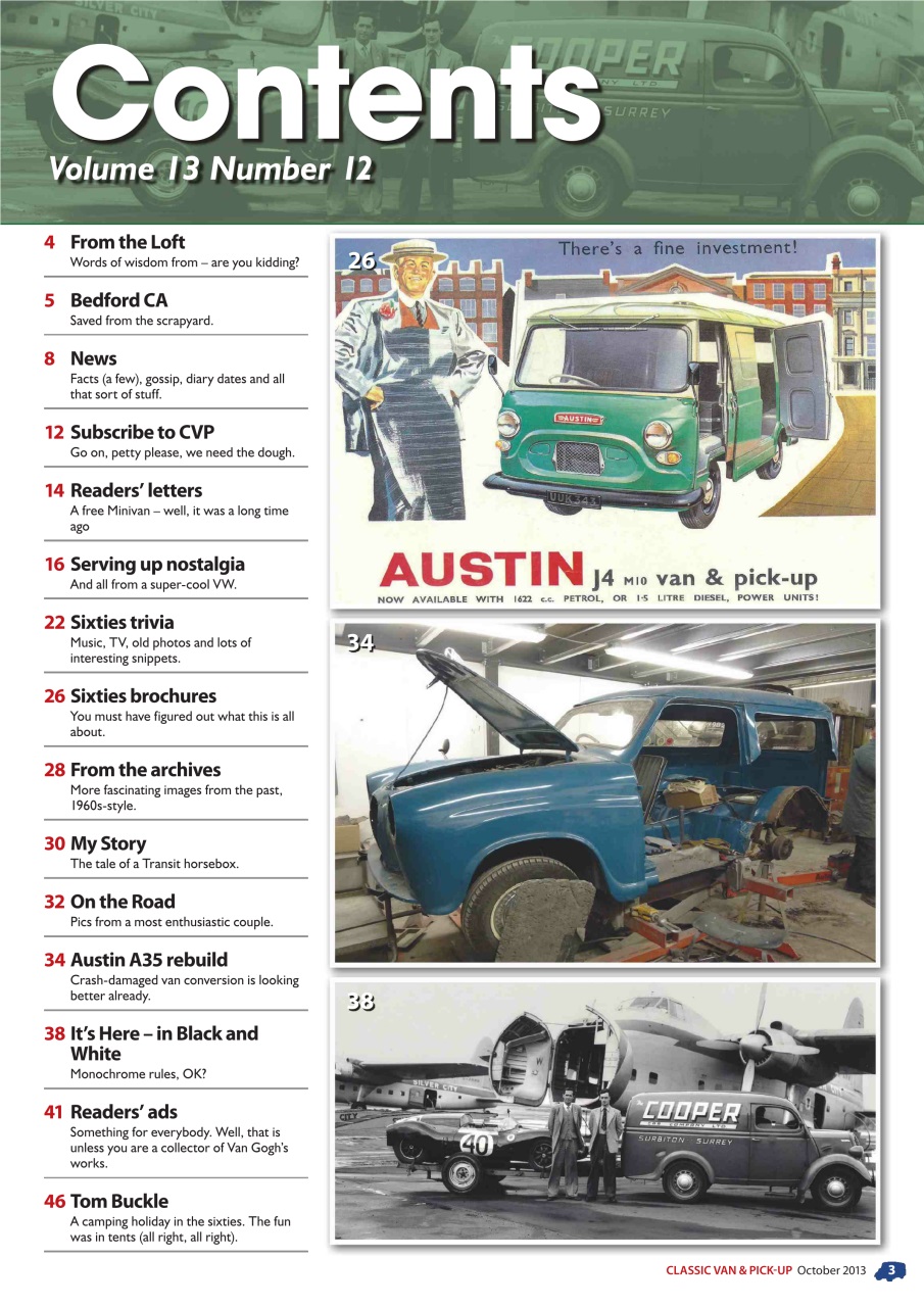 Classic Van & Pick-up Preview Pages