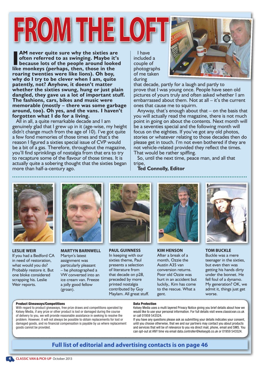 Classic Van & Pick-up Preview Pages