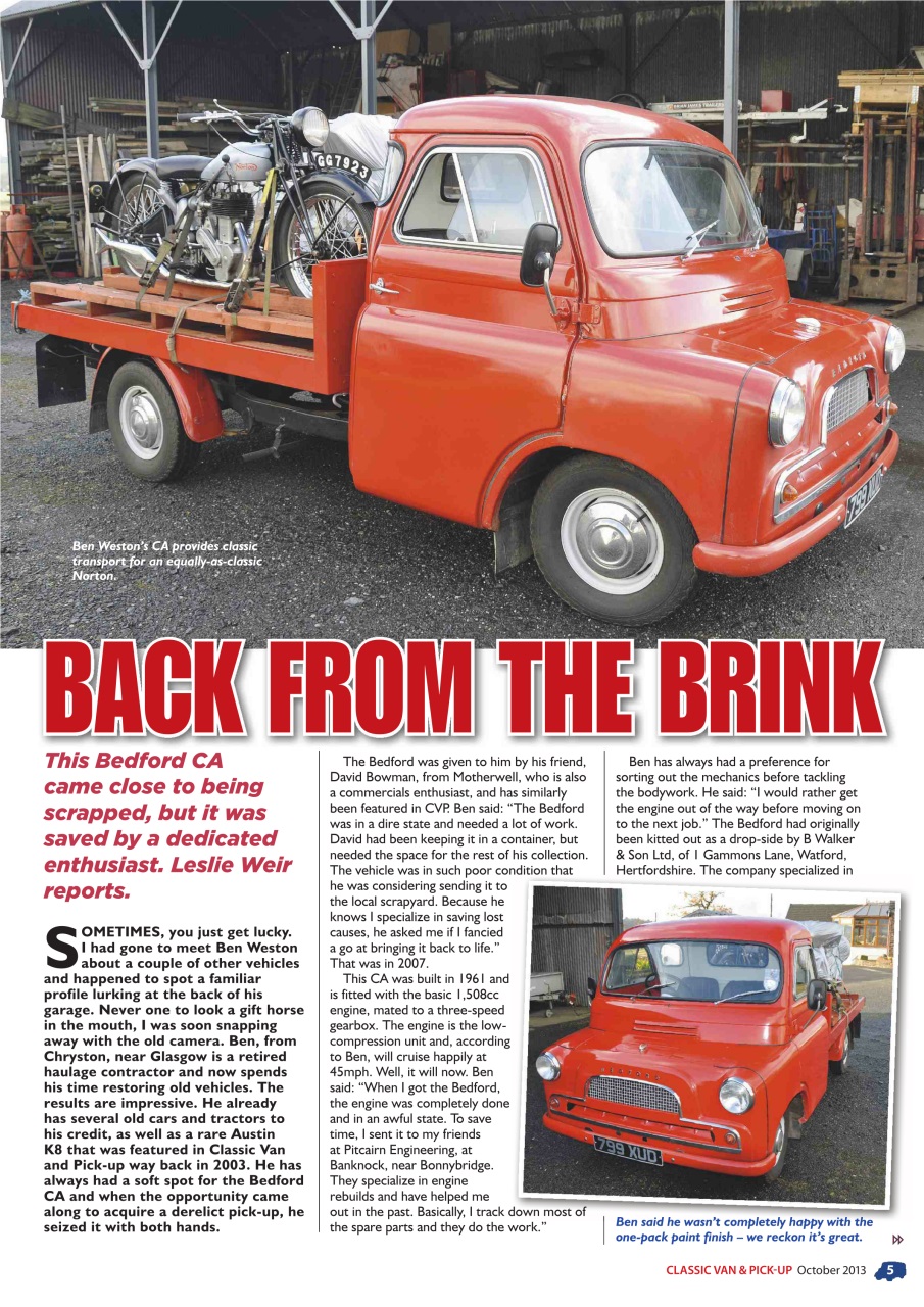 Classic Van & Pick-up Preview Pages