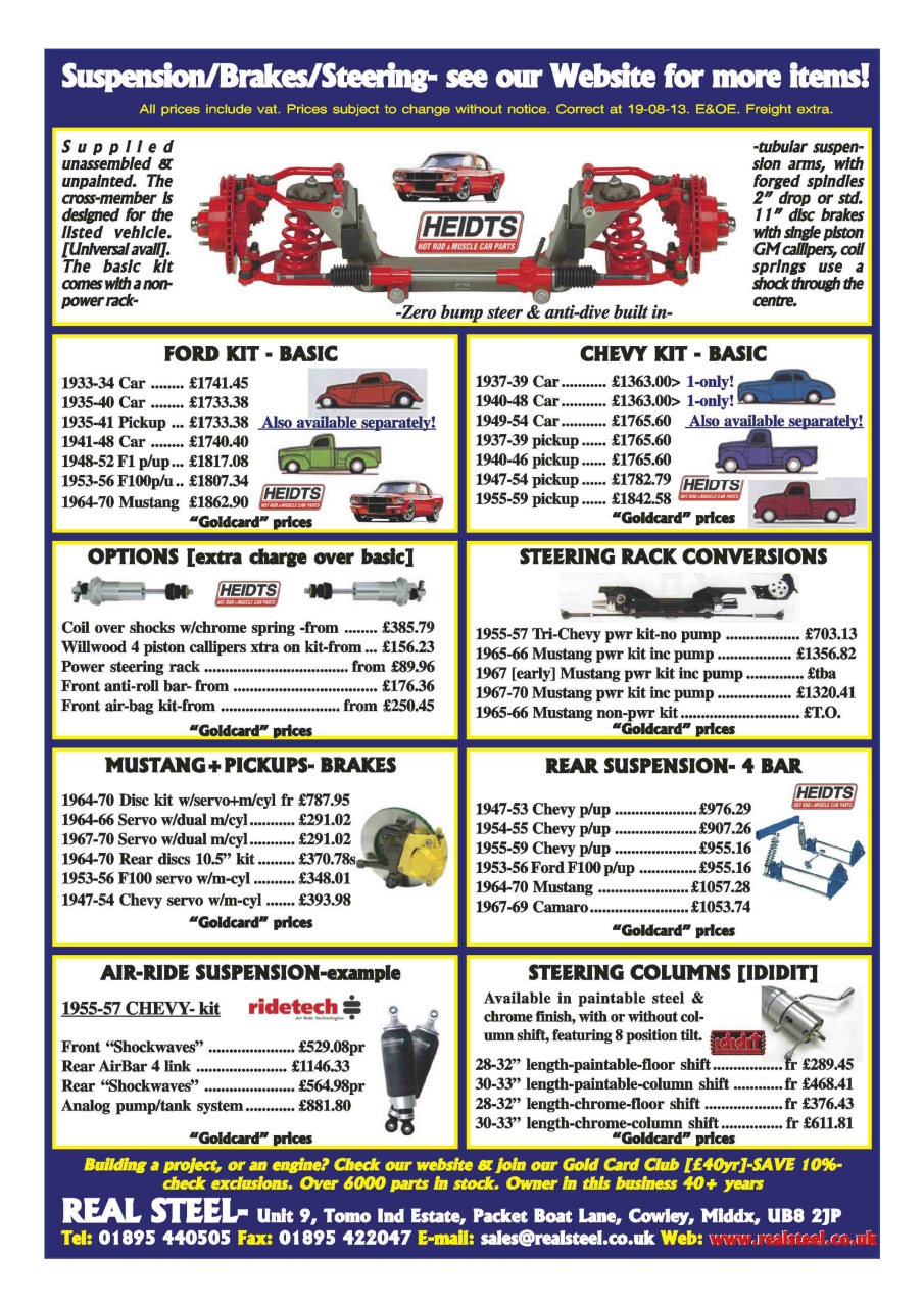 Custom Car Preview Pages