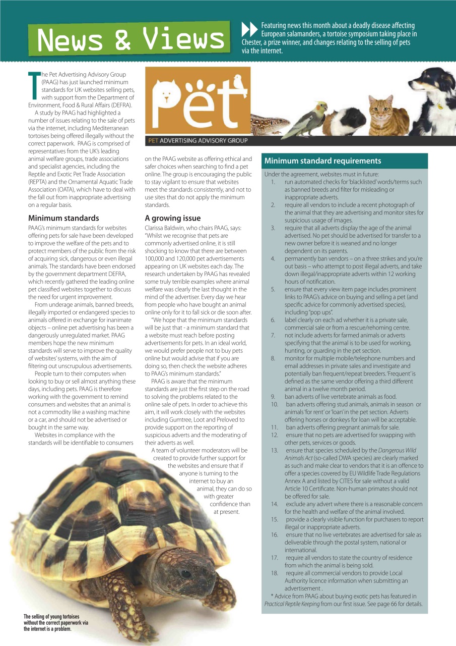 Practical Reptile Keeping Preview Pages