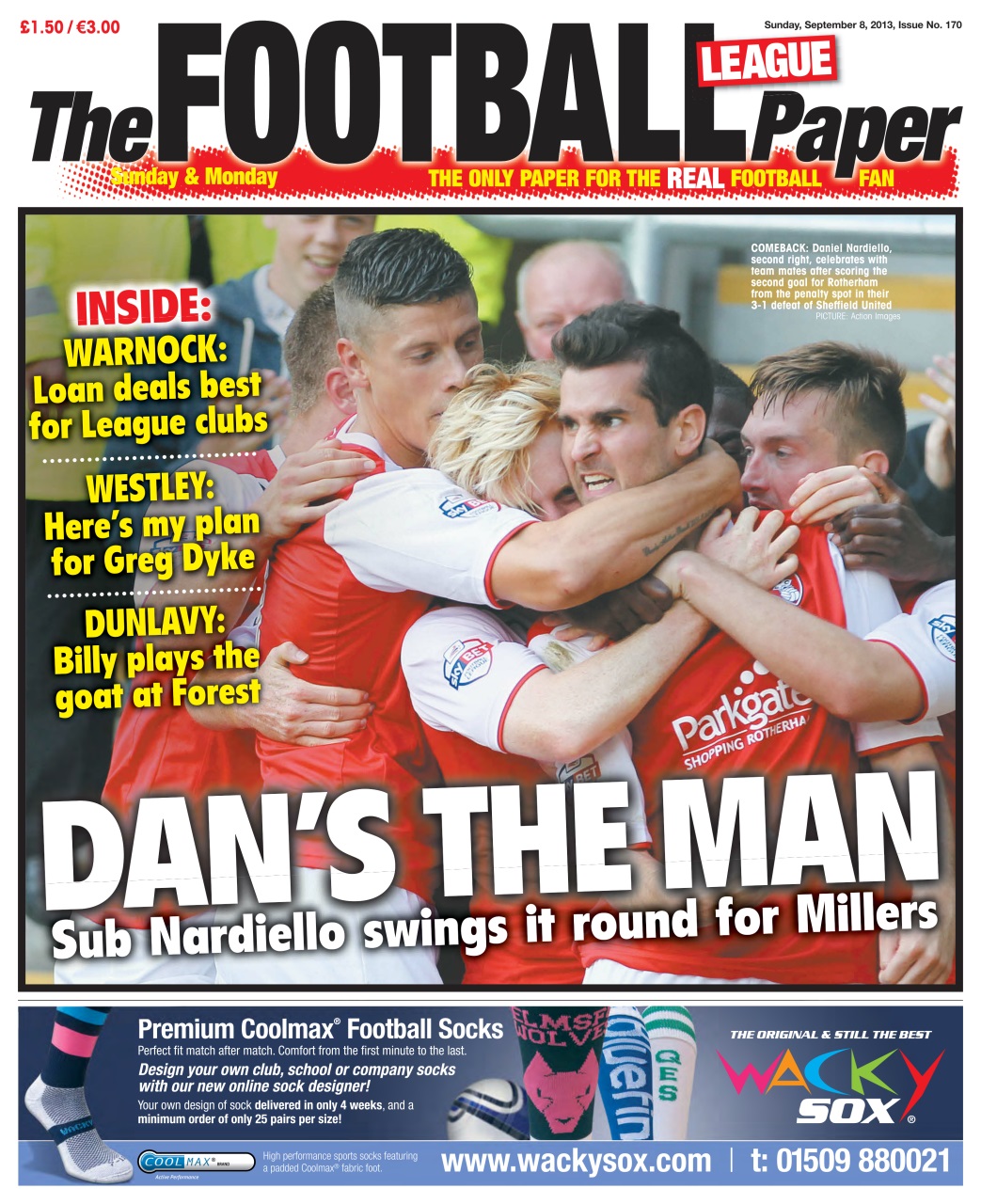 The Football League Paper Preview Pages