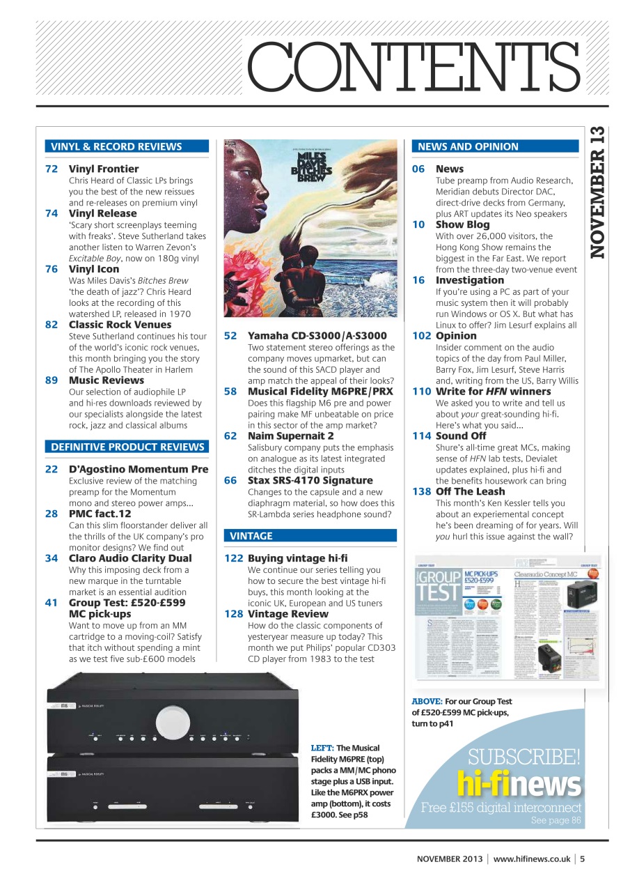 Hi-Fi News Preview Pages