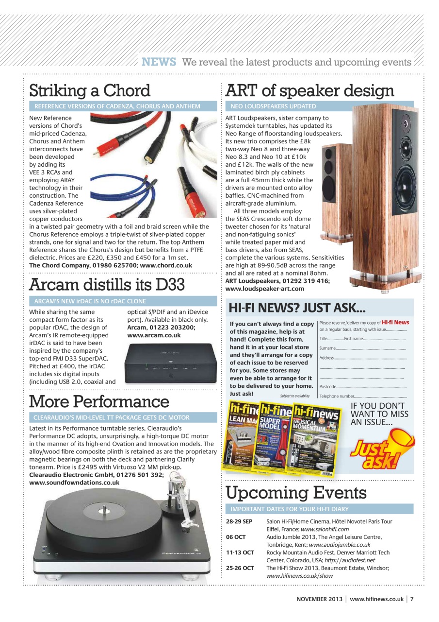 Hi-Fi News Preview Pages