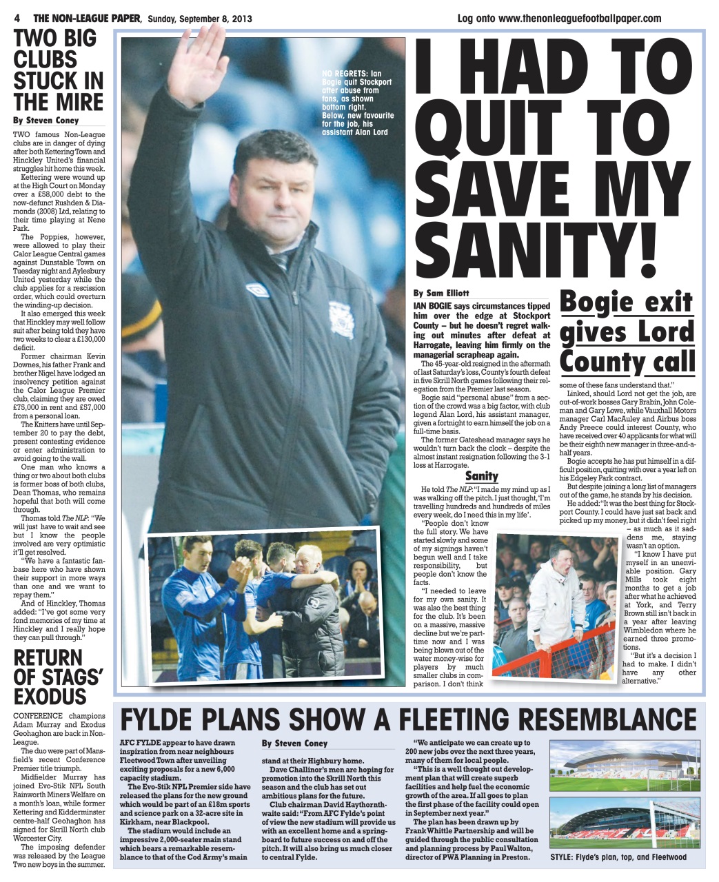 The Non-League Football Paper Preview Pages