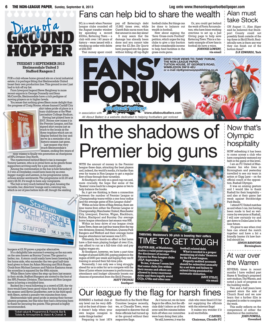 The Non-League Football Paper Preview Pages