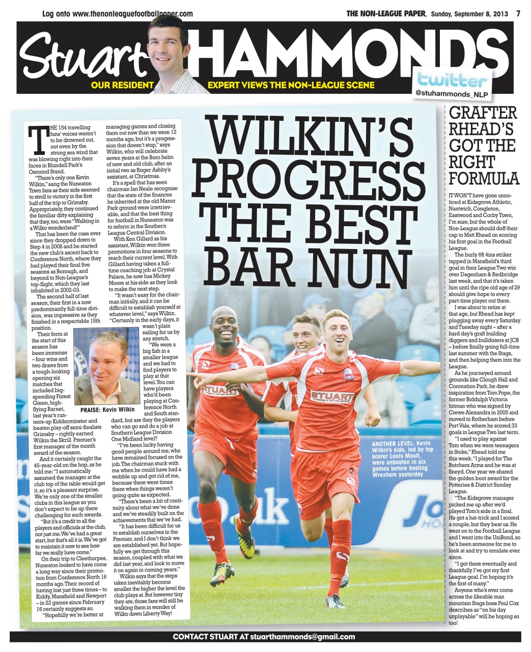 The Non-League Football Paper Preview Pages