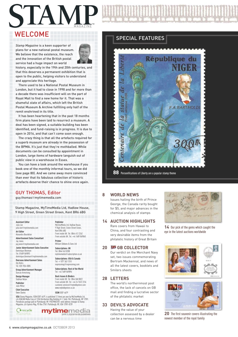 Stamp Magazine Preview Pages