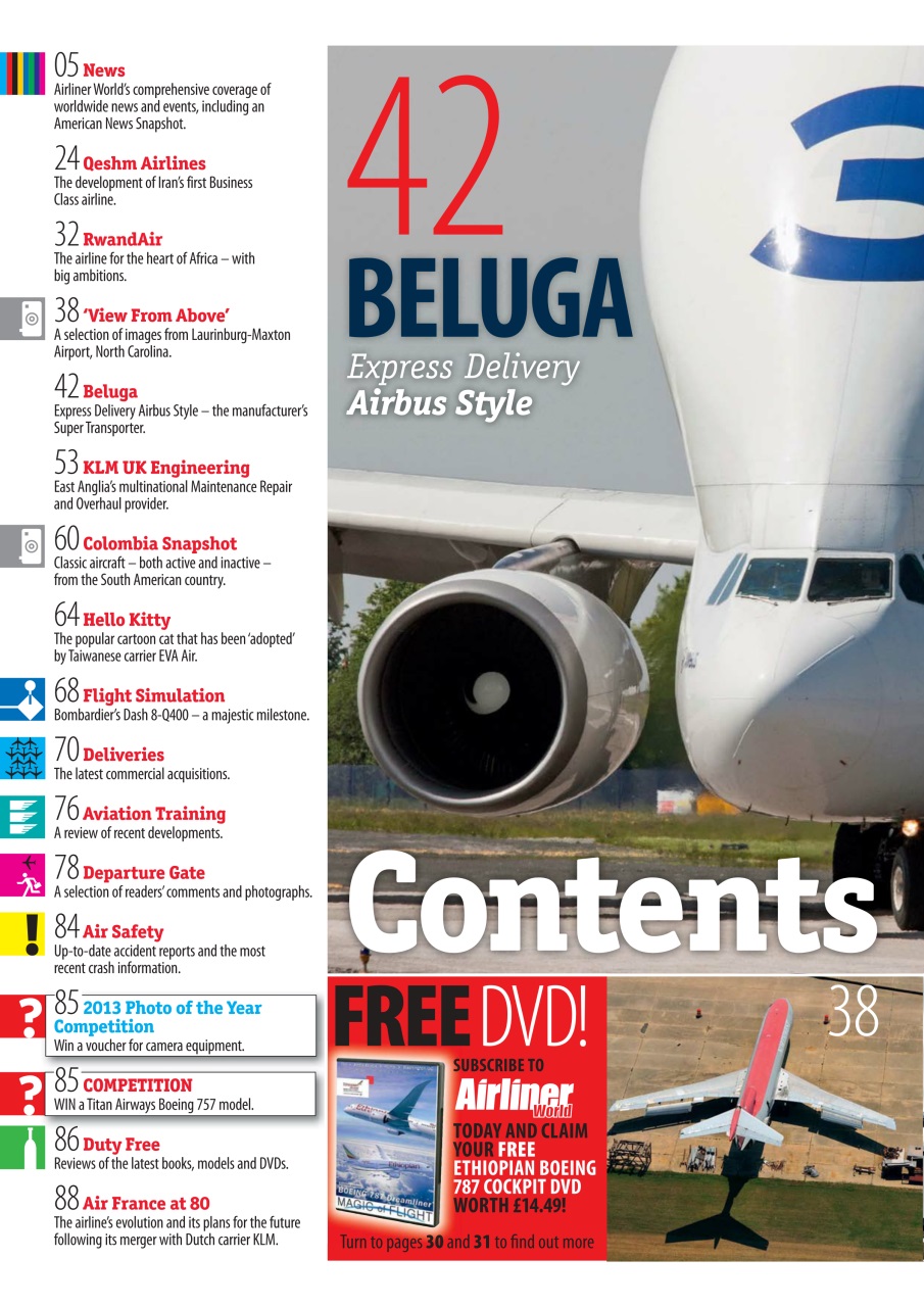 Airliner World Preview Pages