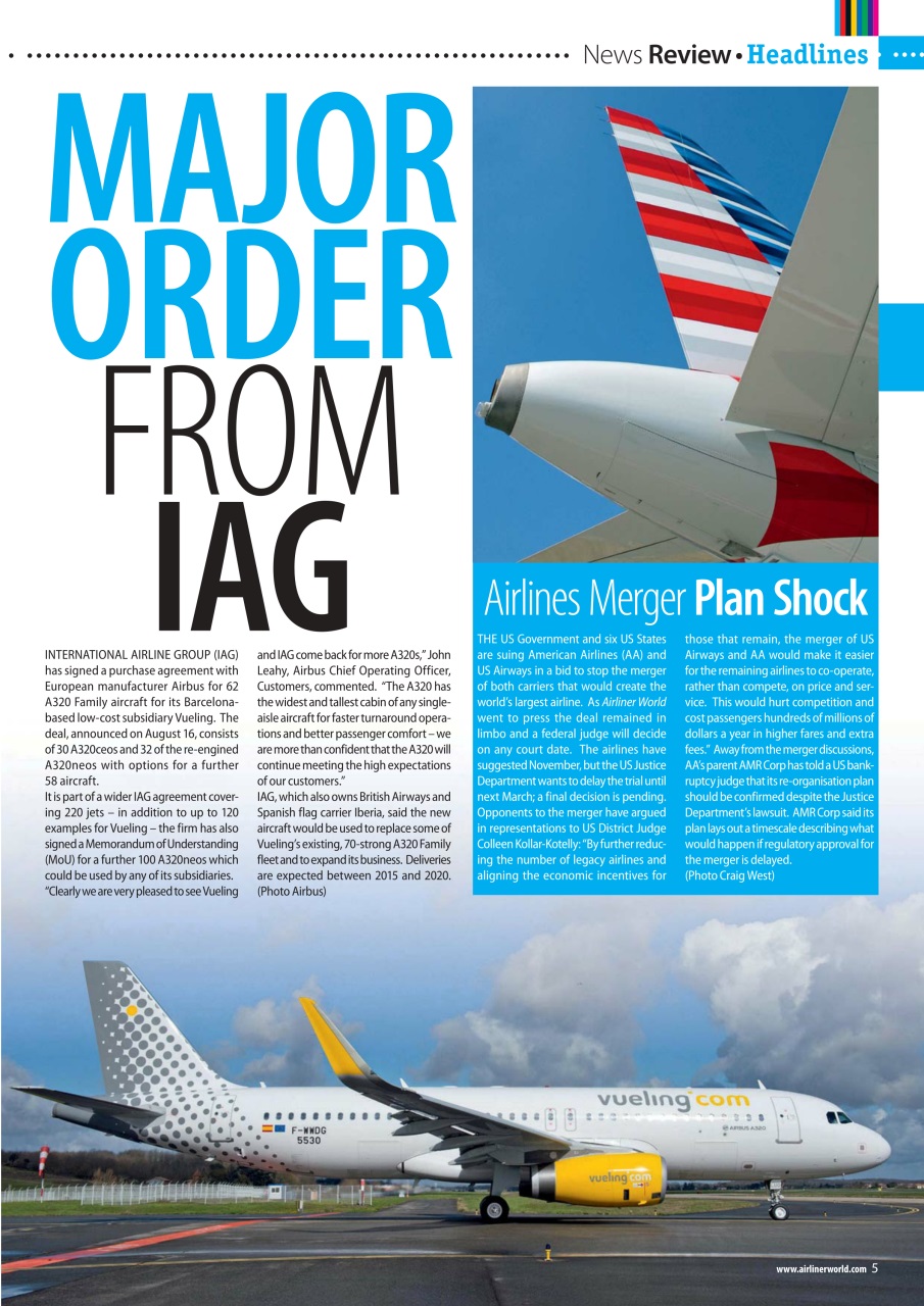 Airliner World Preview Pages