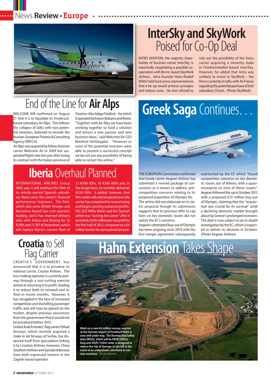 Airliner World Preview Pages