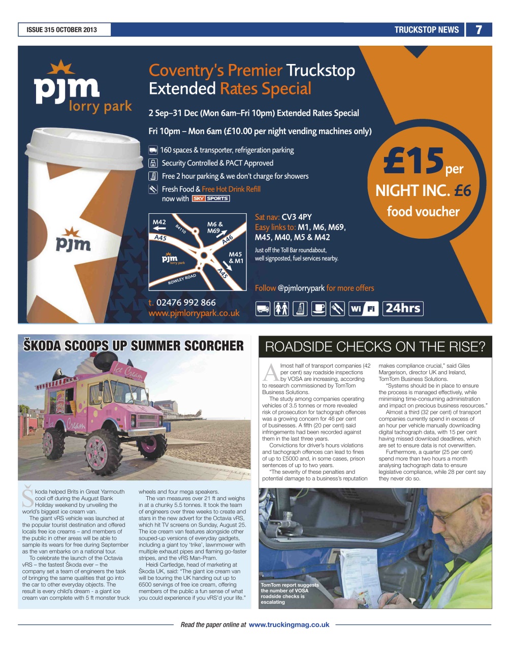 Truckstop News Preview Pages