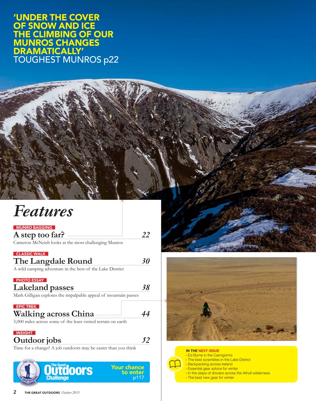 TGO - The Great Outdoors Magazine Preview Pages