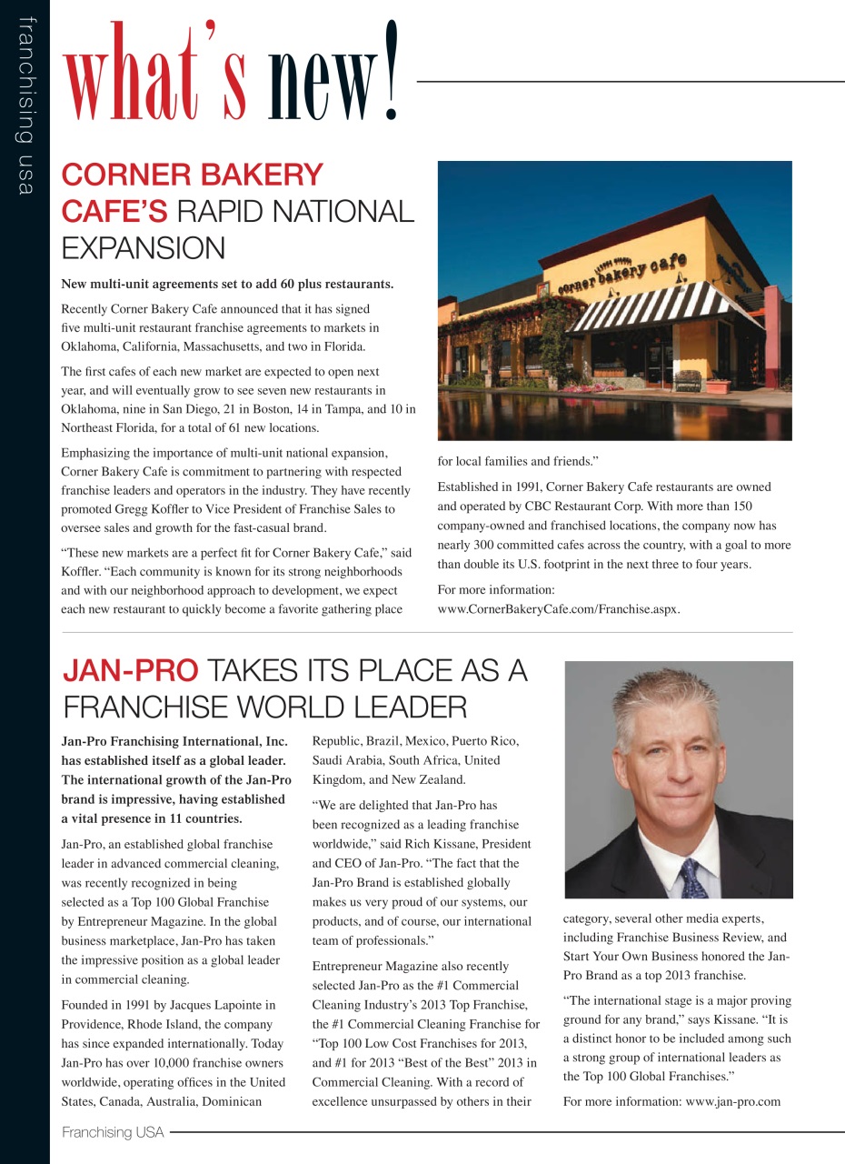 Franchising USA Preview Pages