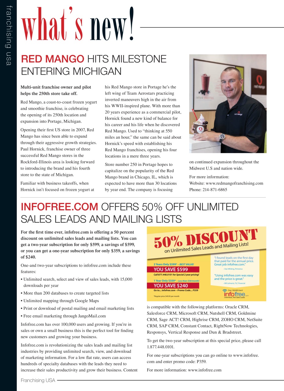 Franchising USA Preview Pages