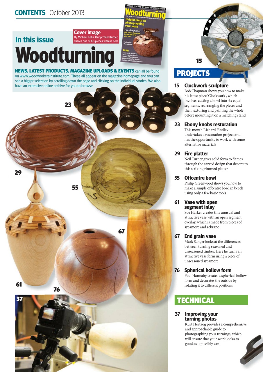 Woodturning Preview Pages