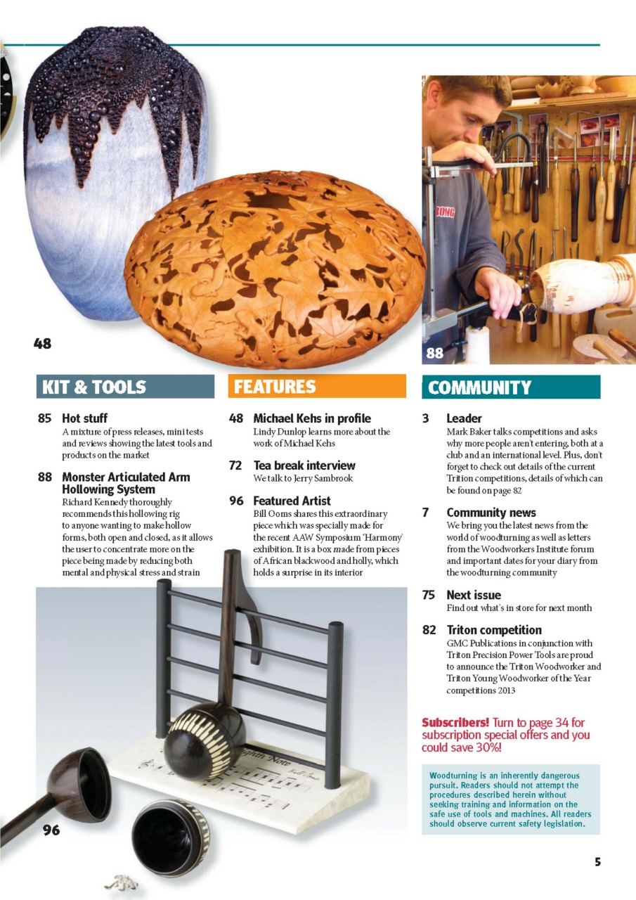 Woodturning Preview Pages