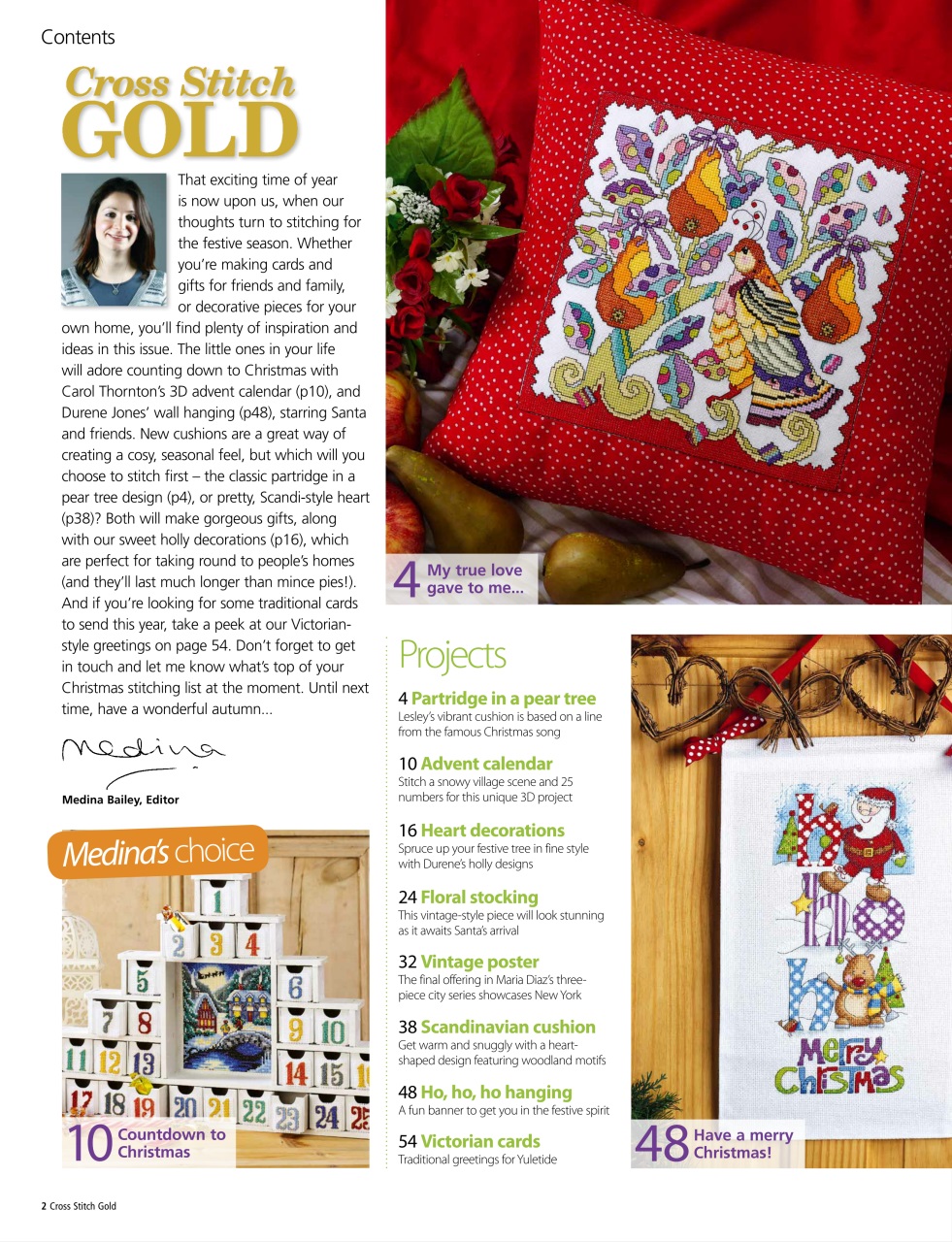 Cross Stitch Gold Preview Pages