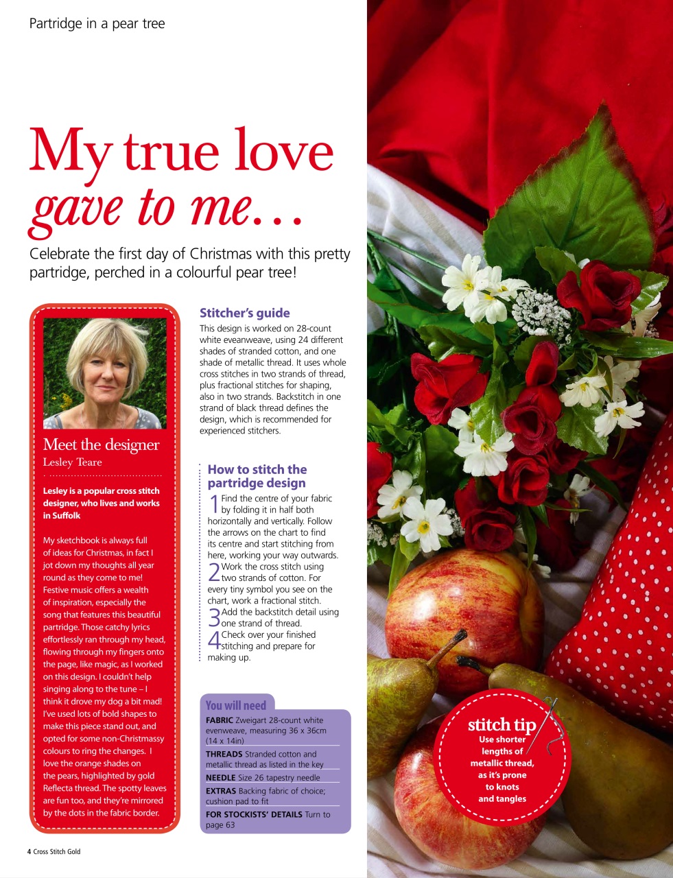 Cross Stitch Gold Preview Pages