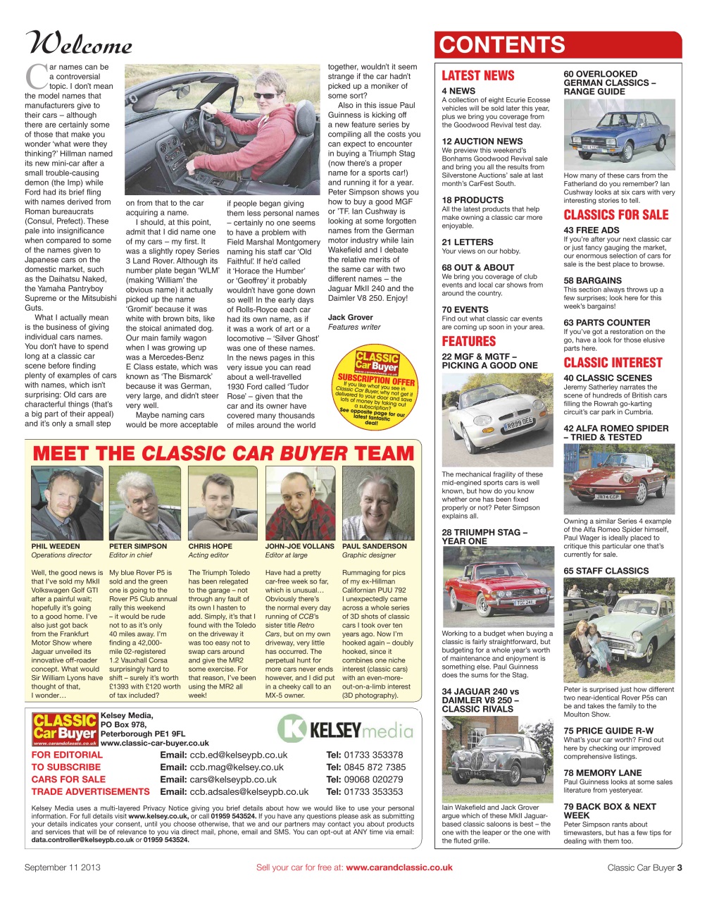 Classic Car Buyer Preview Pages