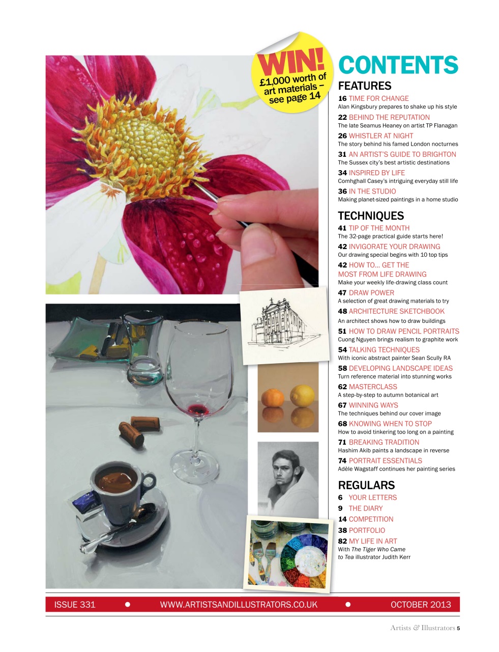 Artists & Illustrators Preview Pages