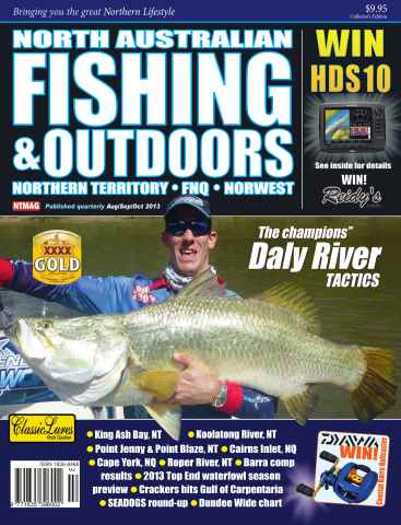 North Australian Fishing and Outdoors Magazine issue Aug-Sep-Oct 2013