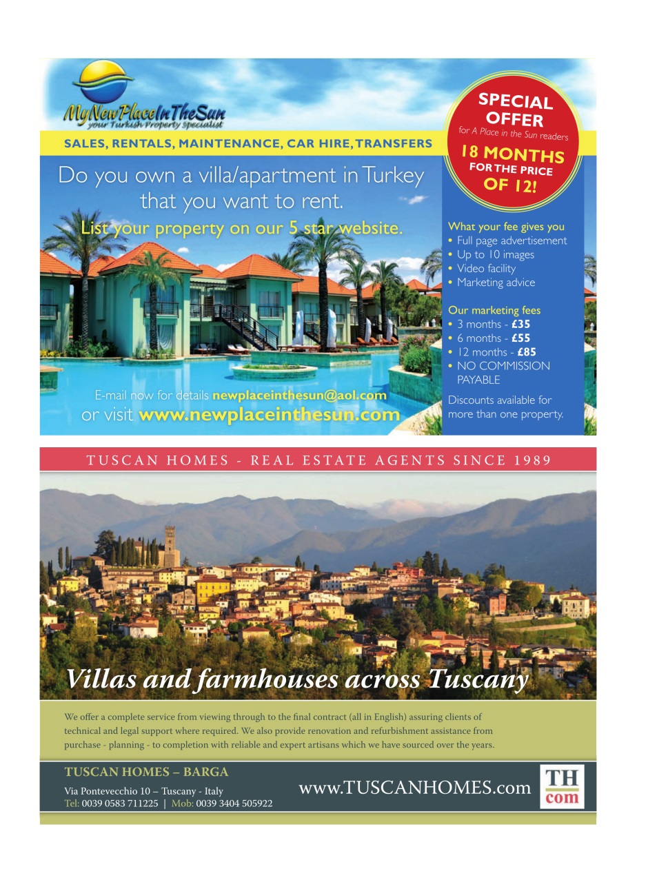 A Place in the Sun Magazine Preview Pages