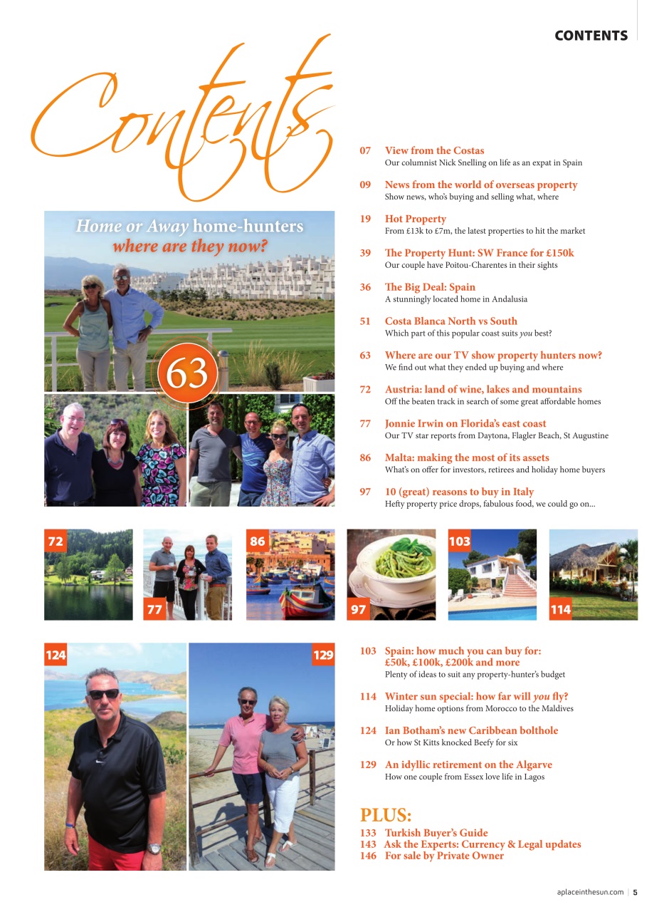 A Place in the Sun Magazine Preview Pages