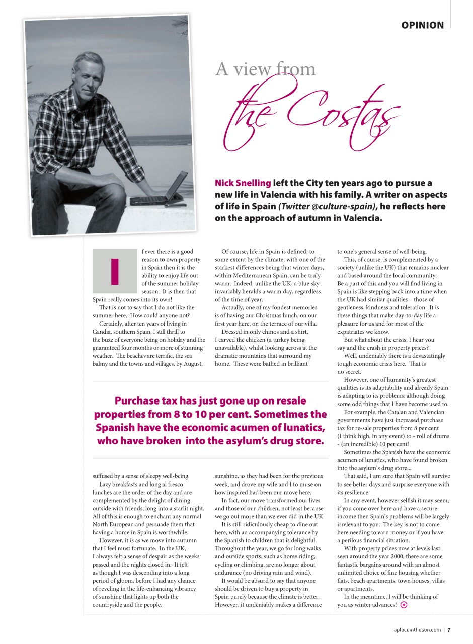 A Place in the Sun Magazine Preview Pages