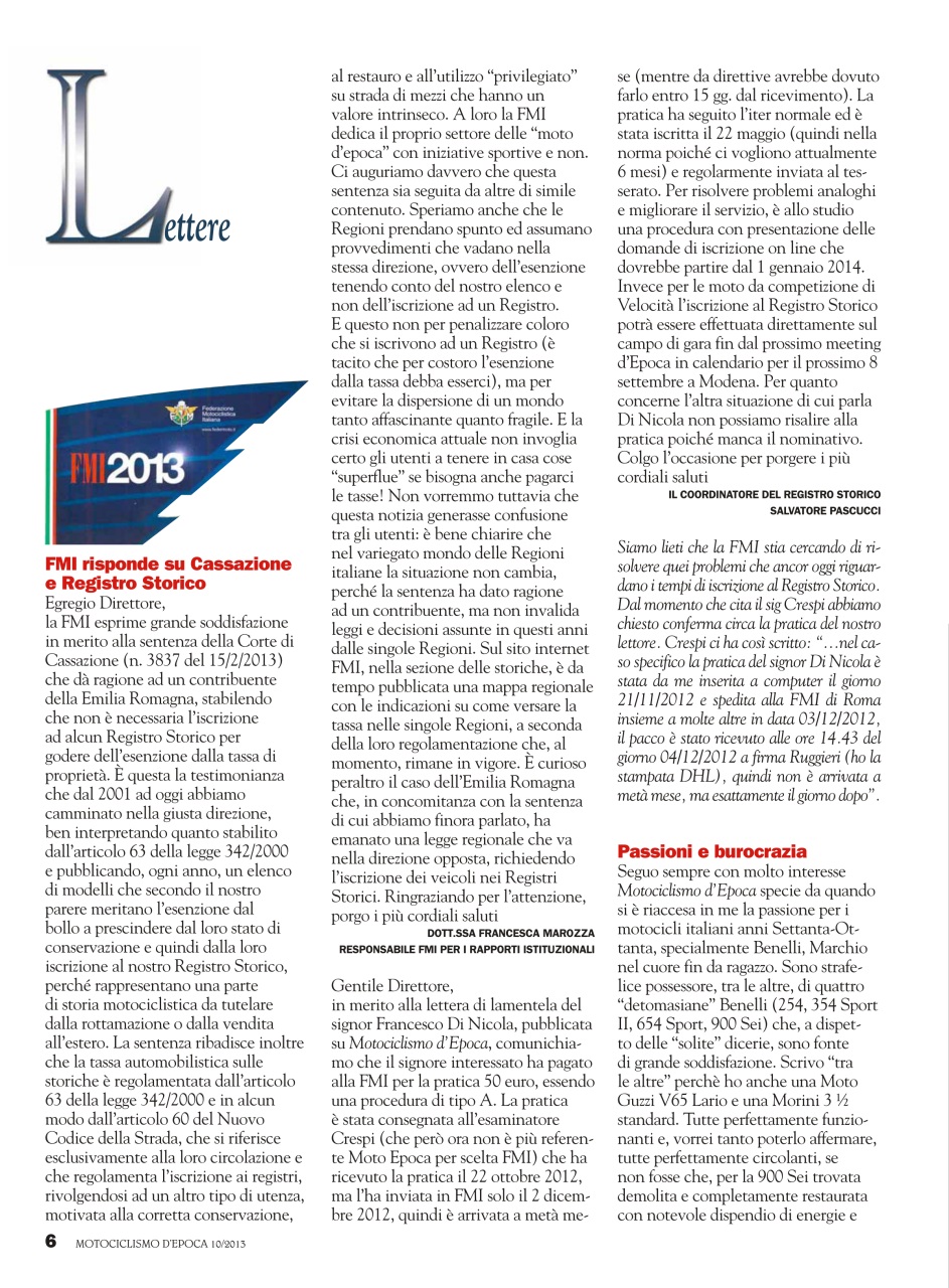 Motociclismo d'Epoca Preview Pages