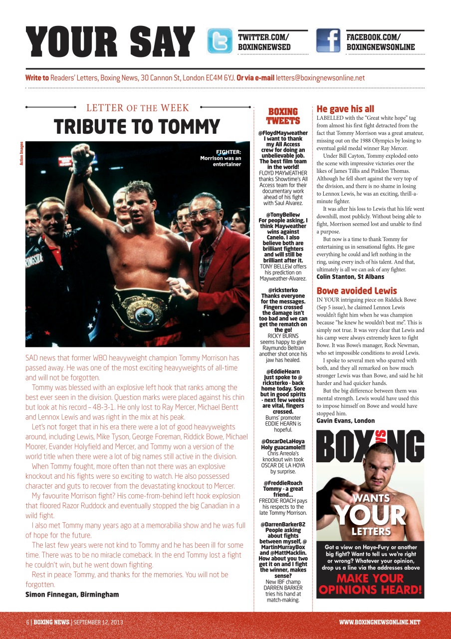 Boxing News Preview Pages