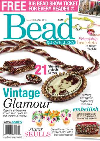 Bead & Jewellery Magazine issue Bead Issue 49
