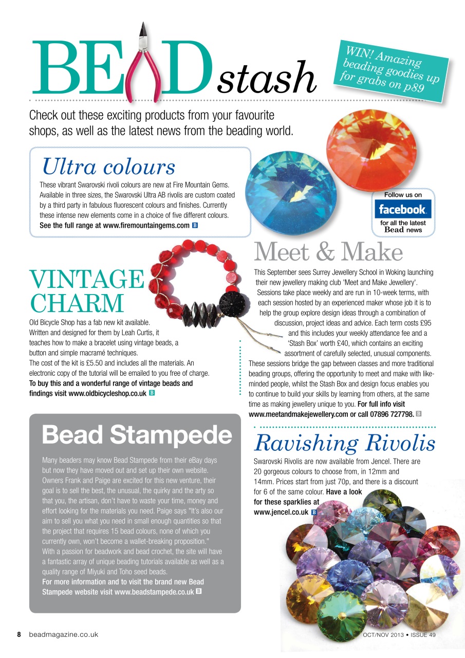 Bead & Jewellery Magazine Preview Pages