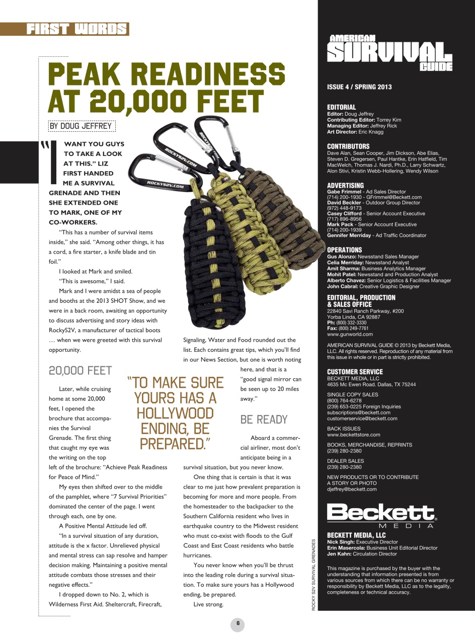 American Outdoor Guide: Boundless Preview Pages