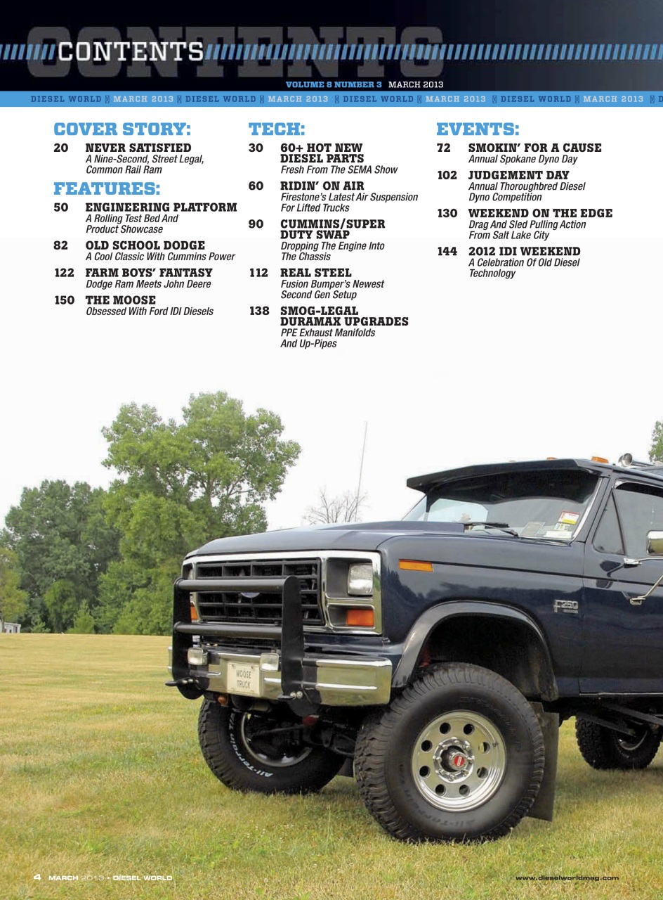 Diesel World Preview Pages