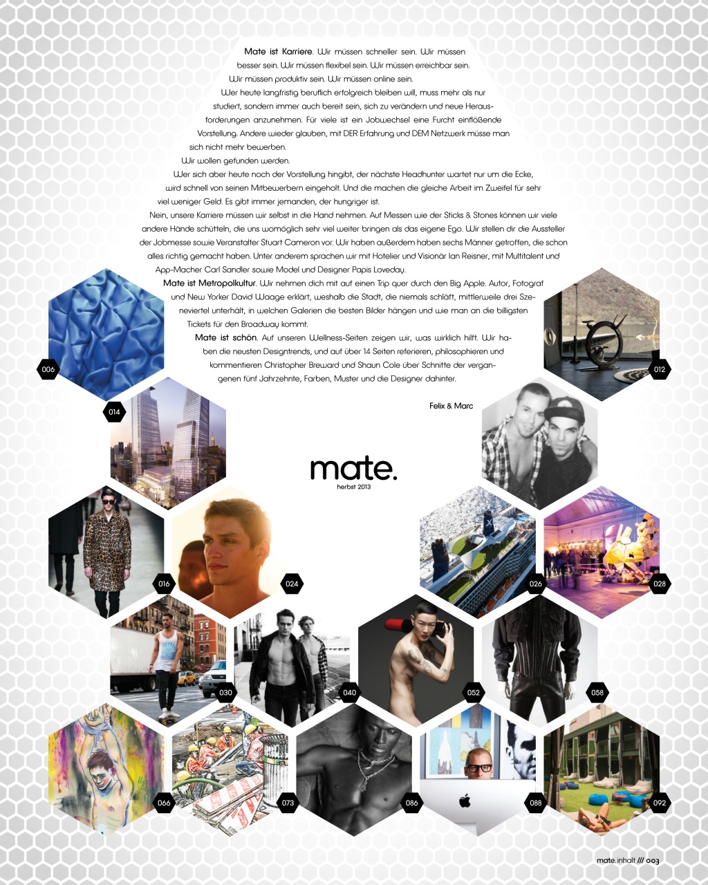 Mate Magazine Preview Pages