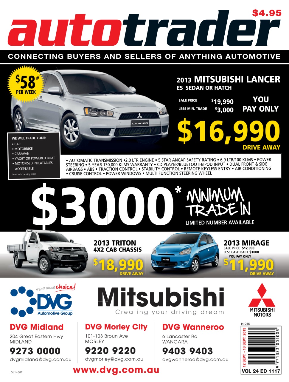 AutoTrader Preview Pages