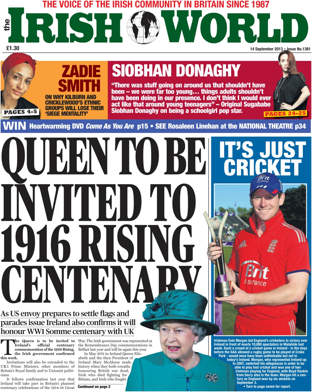 Irish World Preview Pages