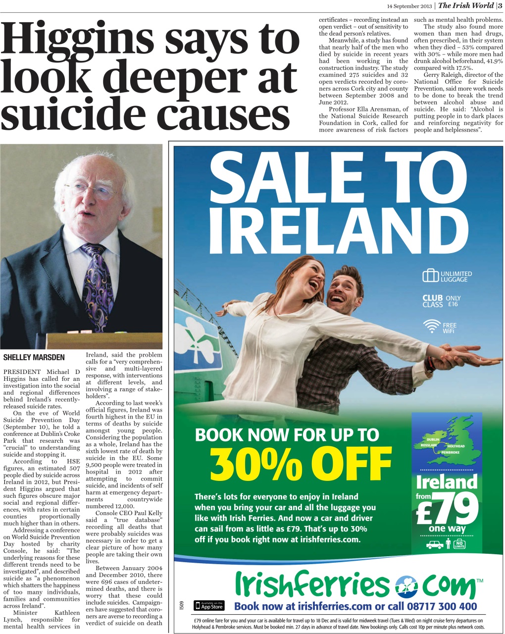 Irish World Preview Pages