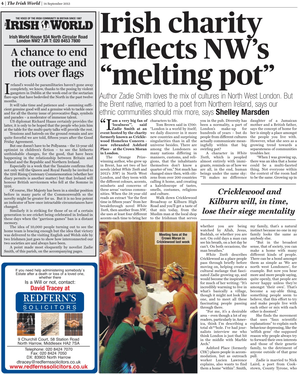 Irish World Preview Pages