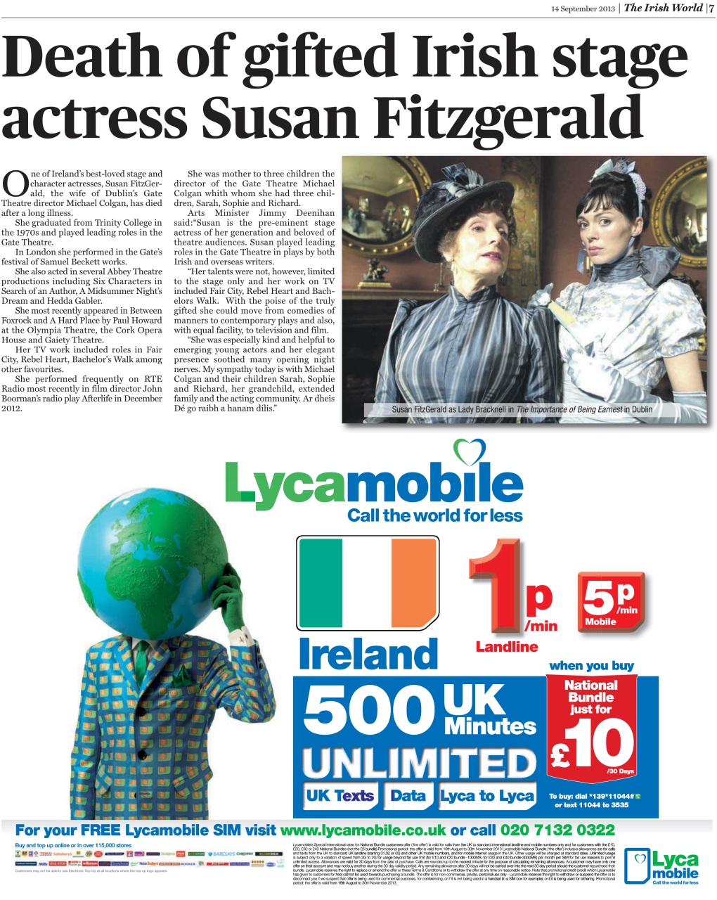 Irish World Preview Pages