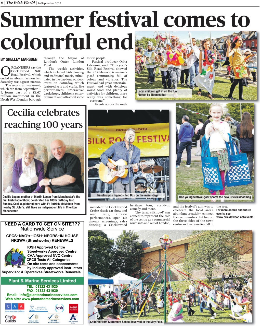 Irish World Preview Pages