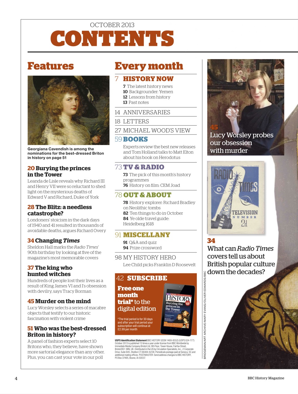 BBC History Magazine Preview Pages