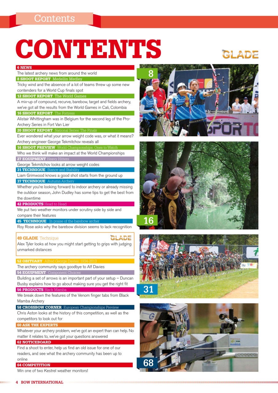 Bow International Preview Pages