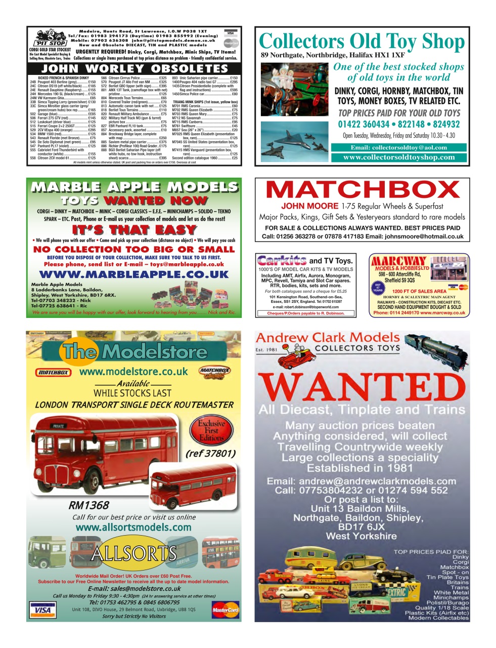 Collectors Gazette Preview Pages